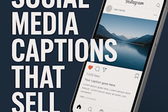 write high converting instagram captions and content for your business