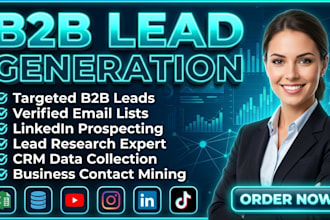 do linkedin lead generation, find email adresses, contact list