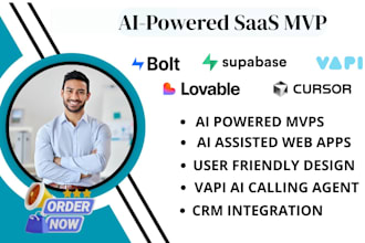 build supabase bolt new cursor lovable vapi ai chatbot saas website n8n make com