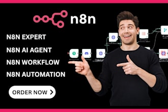 n8n automation n8n workflow n8n ai agent n8n expert vapi retell ai voice agent