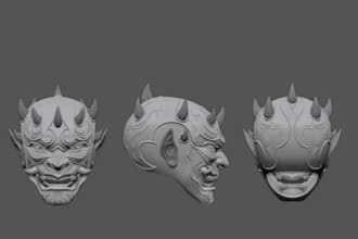 create custom 3d models for cosplay props, armor, and accessories