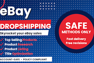 do amazon to ebay dropshipping and ebay product research