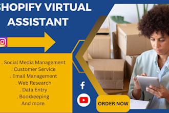 do wordpress wix VA, shopify  virtual assistant or landing page website designer