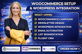 setup woocommerce wp funnelkit email automation mailerlite newsletter templates