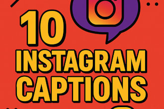 write 10 catchy instagram captions that boost engagement