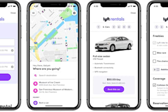 build a waymo app, gett app, carmel, hopskipdrive, moovn app, lyft pink bot
