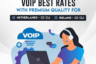 provide voip configuration, did numbers,sip trunk, caller id and lead generation
