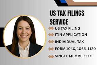provide expert US tax preparation, consultation, irs compliance and tax filing
