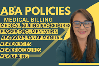 aba policies and procedures medical billing epaces aba rbt compliance manual