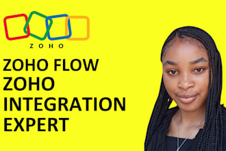 automate workflows using zoho flow, zapier, integration or custom api