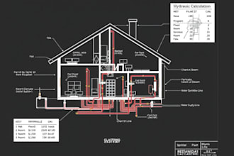 do residential nfpa 13d design, drafting and hydraulic calculations