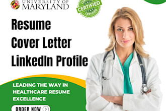 write healthcare resume for medical, nursing, pharma, biotech, surgeon roles