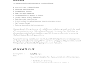 create or rewrite a modern resume that gets interviews