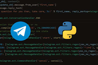 build python bots, web scrapers, pro tools, automation scripts, discord telegram