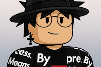 create a roblox pfp cartoon