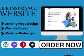 design life insurance, health insurance, car insurance website