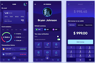 build crypto wallet app blockchain fintech app crypto wallet web3 website