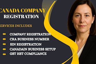 register your company in canada with cra and gst setup