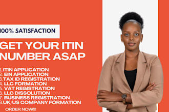 apply, obtain non resident itin individual taxpayer identification number as caa