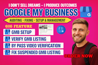 create google my business profile, gmb verify, fix gmb and knowledgepanel