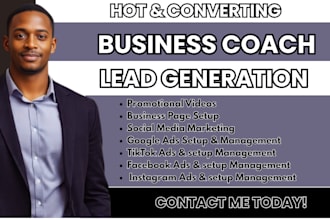 business coach ads business coach facebook ads setup business coach google ads