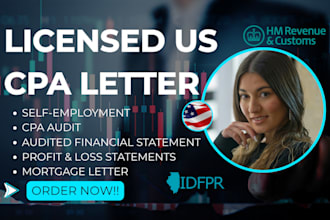 audit review financial statements CPA USA, CPA letter, profit and loss, income