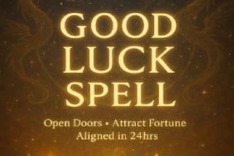 cast divine good luck spell to unlock blessings, fortune, and success in 24hrs