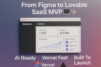 lovable ai web app saas mvp website bolt new vibe coding figma to lovable vercel