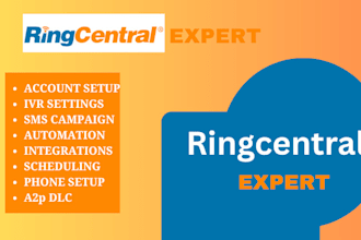 setup ringcentral account a2p registration twillio ringcentral phone setup