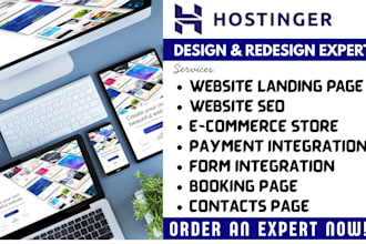 design hostinger website responsive hostinger website hostinger landing page seo