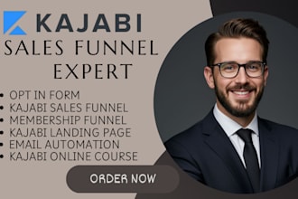 build a kajabi sales funnel membership funnel landing page kajabi online course