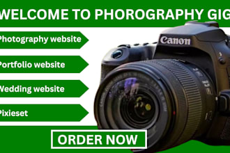 build photography website portfolio website photography wedding website pixieset