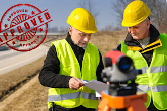 plot  your land survey, draw subdivision of land, site plan, mep, pe stamp