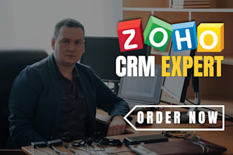 automate business zoho CRM, zoho one, zoho books, zoho flow, zoho mail marketing