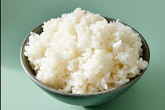 cook rice and bean