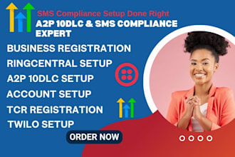 handle your a2p 10dlc registration, twilio, gohighlevel, ringcentral, and tcr