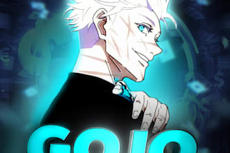 design a powerful anime avatar or logo for your profile