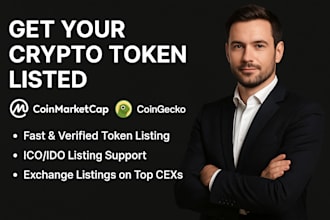 list your token ico or memecoin on cmc and coingecko