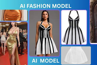 do realistic ai fashion model ai model for your clothing brand ai photography