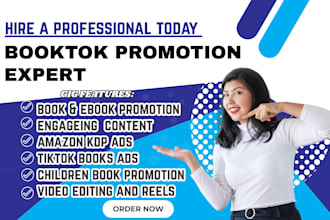 viral rank book on tiktok booktok amazon kdp ads booktok video editing marketing