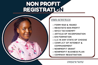 do 501c3 nonprofit registration, ein, 1023ez, bylaws, tax exempt, grants