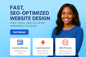 develop jamstack static websites with hugo jekyll nextjs gatsby or tina cms