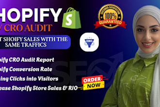 do shopify SEO audit, shopify cro increase shopify conversion rate optimization