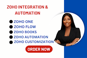 setup zoho flow automation custom workflows and app integration