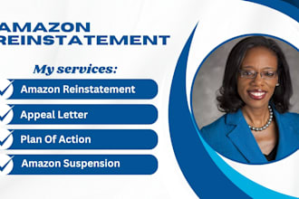 help you get reinstated on amazon , with a custom appeal and plan of action
