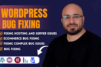 fix wordpress issues bug critical error, divi website expert help and debugging