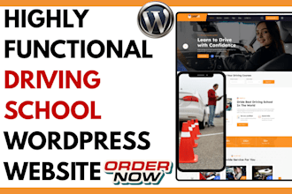 build driving school website dmv training website driving school website