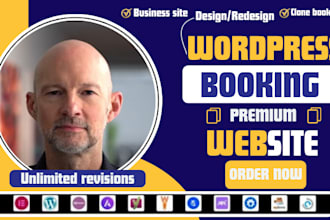 build wordpress booking site for airbnb apartment, taxi booking, travel website