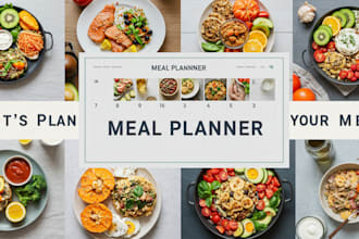 create custom fitness, diet meal plans for tailored to your lifestyle and goals