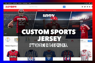 build jersey shopify website, football jersey, soccer, nva sportswear website